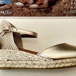 Viguera espadrillas in pelle zeppa 5