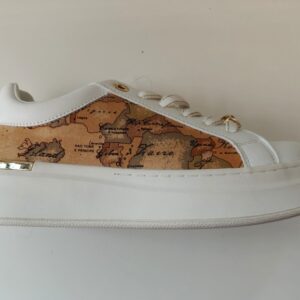 Sneakers con lato geo