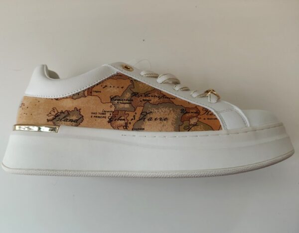 Sneakers con lato geo
