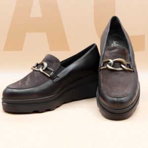 Soffice sogno mocassino c/zeppa 5