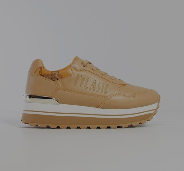 Prima classe sneakers tinta unita