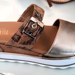 Prima classe ciabatta doppia fascia geo